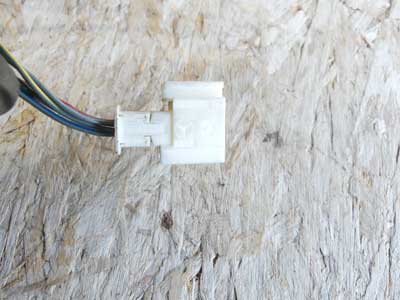 Mercedes White 8 Pole 5 Wire Female Connector 04954509283